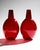 Sculptural Ruby Red Glass Calabasse Vases by Wilhelm Braun-Feldweg for Hirschberg, 1950s, Set of 2 For Sale - Image 10 of 10