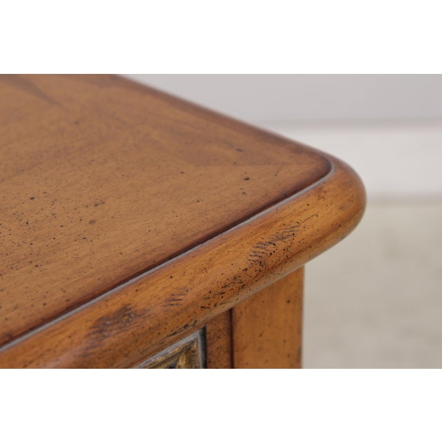 Brown Pair Auffray & Co French Console Sofa Tables For Sale - Image 8 of 18