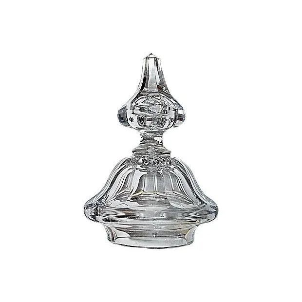 Metal Antique Crystal & Silver Pokal For Sale - Image 7 of 7