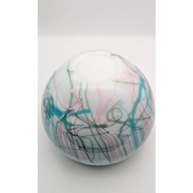 Postmodern Vintage Folto Vase by Mary Ann Toots Zynsky, 1989 For Sale - Image 3 of 9