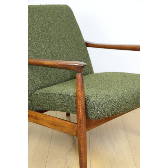 Green GFM-64 Lounge Chair by Edmund Homa, 1970s For Sale - Image 11 of 13
