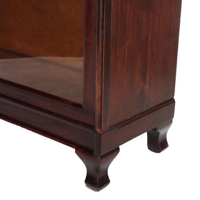 Antique Arts & Crafts Mahogany 3 Stack Barrister Bookcase C1920 Measures - 49" x 34 1/8" x 12" 1 - 9" x 31 1/2" x 10" 2 -...