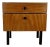 Late 20th Century Nightstand With Drop-Front Cabinet and Drawer For Sale