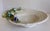 Vintage Italian Laveno Majolica Signed Bowl With Trompe L’Oeil Morning Glories For Sale - Image 9 of 14