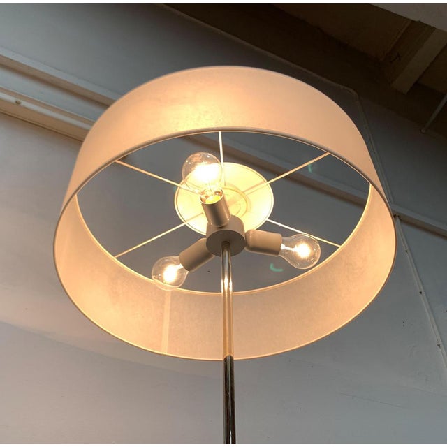 Mid-Century Danish Minimalist Tripod Floor Lamp, 1960s For Sale - Image 4 of 18