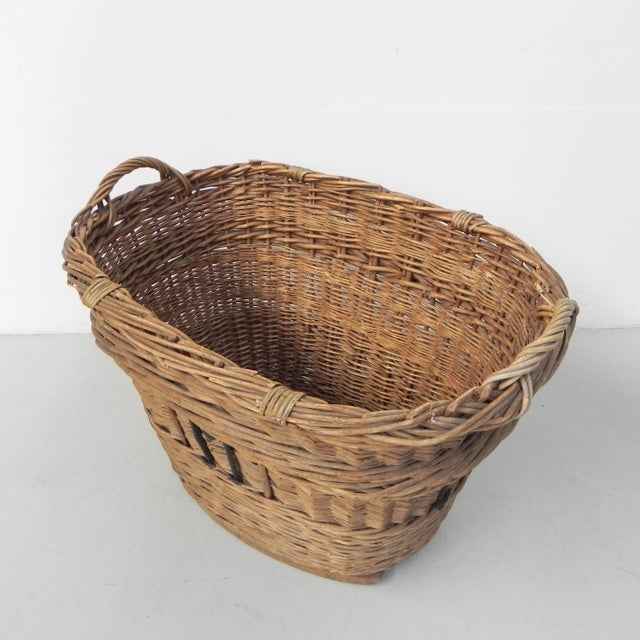 Large Laundry Basket, 1950s For Sale - Image 12 of 18