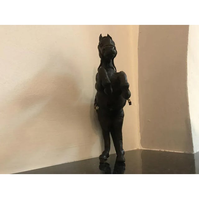 Leather Horse Figurine, 1950s For Sale - Image 18 of 18