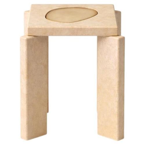 Melts Like Butter Collection Butter Side Table by Monics+Veira For Sale - Image 8 of 8