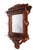 Wood Victorian Eastlake Aesthetic Movement Wall Mirror Hat Rack C. 1880's For Sale - Image 7 of 15