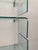 Glass Babila Shelves by Luca Casini for Fiam, Italy, 1990s, Set of 3 For Sale - Image 8 of 12