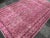 1960s 1960s Vintage Turkish Pink Rug - 5′11″ × 9′4″ For Sale - Image 5 of 10
