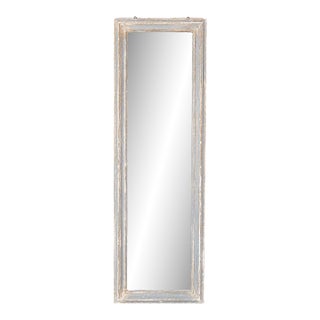 19th Century Antique French Painted Dressing Mirror For Sale