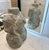 Vintage Hand-Carved Gray / Green Abstract Female Torso Sculpture For Sale In Chicago - Image 6 of 7