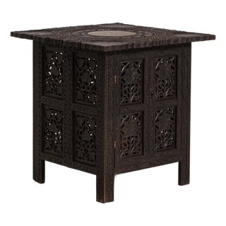 19th Century France Anglo-indian Black Wood Center Tables For Sale