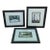 1980s Gallery-Ready Signed Original Landscape Watercolors by Pa Artists, Patricia L. Reese & Jane Bertram Miluski - Set of 3 For Sale