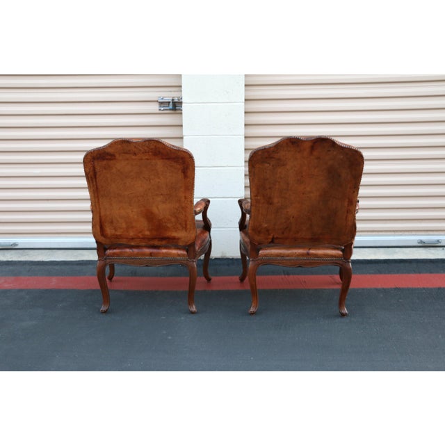 Vintage Pair of Bergère Chairs, Circa 1900 For Sale - Image 14 of 18
