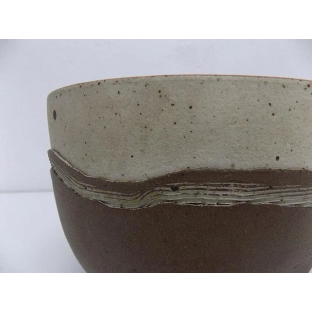 Nordic Ceramic Vase Holder, 1980 For Sale - Image 3 of 5