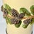 1980s 1980s Vintage Arts & Crafts Adirondack Black Forest Pine Cone Accent Wastebasket For Sale - Image 5 of 10
