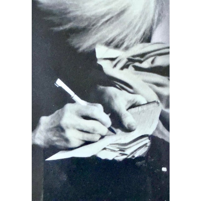 Title: Andy Warhol, New York City 1985 Photographer: Peter Arnell Medium: Black & White Photography Size: 8” x 10” x 0.5”...