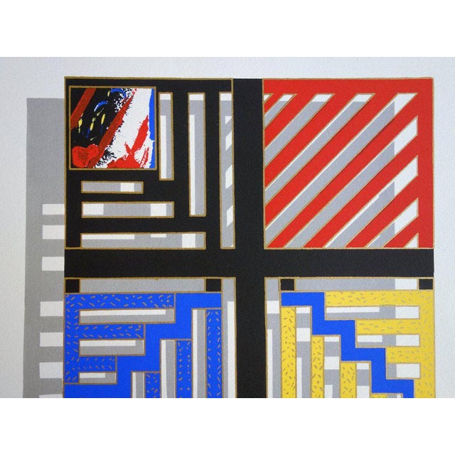 Oscari Nivese, Pans sculptés, Screen Print For Sale - Image 4 of 7