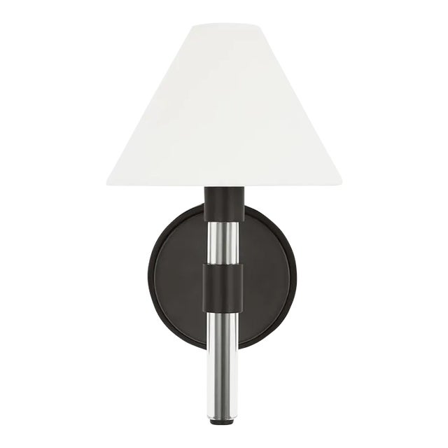 Lauren Ralph Lauren by Visual Comfort Studio Robert Sconce in Aged Iron For Sale