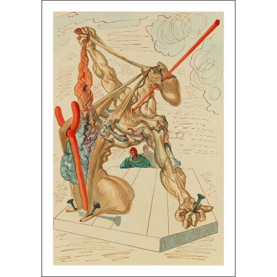 Artist: Salvador Dali Country: Spain Title: Hell 29 -The personators Provenance L.E. numbered Suite Divine Comedy Medium:...