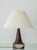 Beige Danish Modern Stoneware Table Lamp with New Pleated Lampshade from Michael Andersen & Søn, 1960s For Sale - Image 8 of 18