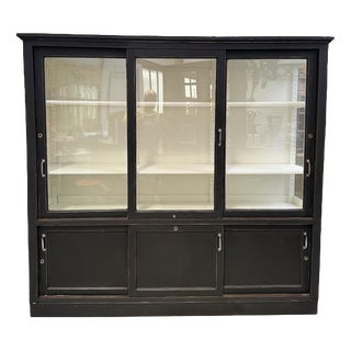 Antique Dispensary Display Case For Sale