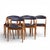 Mid-Century Modern Kai Kristiansen Model 31 Mid Century Danish Teak Dining Chairs - Set of 6 For Sale - Image 3 of 12