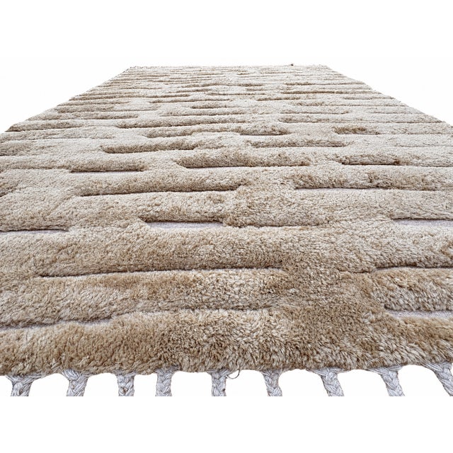 Rh Morro Wool Rug – 9' X 12' Wheat | Hand-Knotted New Zealand Wool For Sale - Image 11 of 18