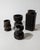 Mid-Century Brutalist Sculptural Hand-Carved Wood Candleholders, 1960s, Set of 4 For Sale - Image 10 of 15