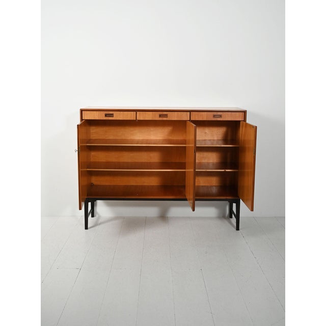 1960s Scandinavian Highboard by Skaraborgs, 1960s For Sale - Image 5 of 14