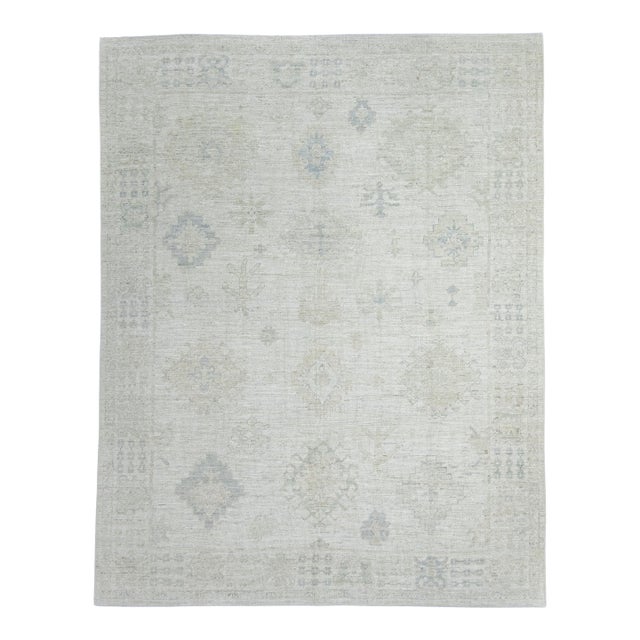 Turkish Oushak Rug 7'11" x 10'1" #20297 For Sale