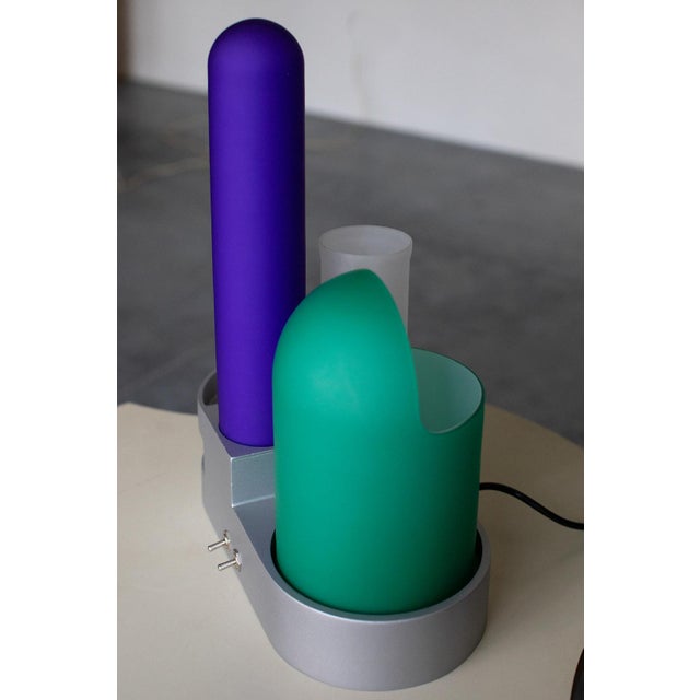 Blue Table Lamp by Gae Aulenti for Fontana Arte For Sale - Image 8 of 13
