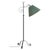 Art Deco Scandinavian Floor Lamp in Wrought Iron with Pleated Shade, 1930s For Sale - Image 17 of 17