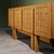 1980s Brutalist Sideboard with Geometric Details in Oak, France For Sale - Image 5 of 17