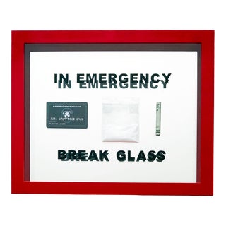 "In Case of Emergency Break Glass" by Plastic Jesus For Sale