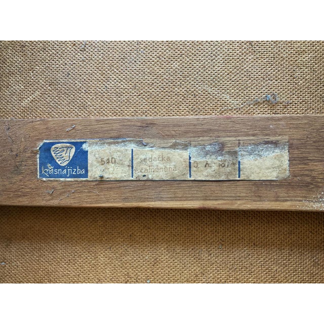 Vintage Scandinavian Style Stool from Krásná Jizba, 1970s For Sale - Image 13 of 14
