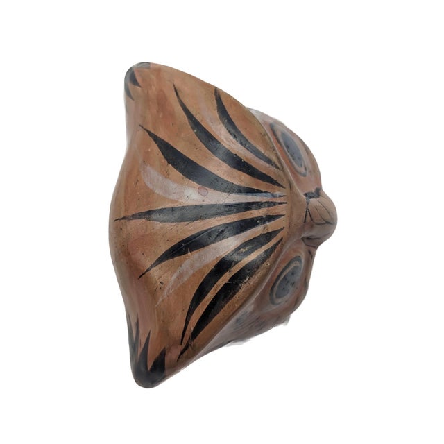 1960s Tonalá Mexico Owl Ceramic Figurine For Sale - Image 10 of 11
