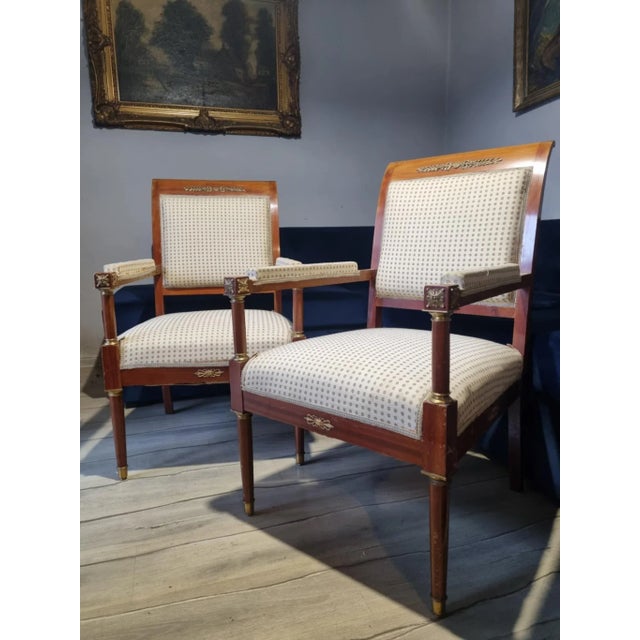 Empire Style Armchair, 1800s For Sale - Image 4 of 17