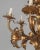 Italian Gilt Tôle Chandelier For Sale - Image 9 of 14