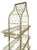 Yellow Vintage French Country Yellow Palm Beach Regency Pagoda Wire Bakers Rack Plant Stand For Sale - Image 8 of 13