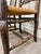 Antique French Provincial Ladder Back Rush Seat Side Chairs For Sale - Image 11 of 13