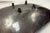 Vintage Z. Gallerie Faux Bois Metal Footed Platter For Sale - Image 10 of 12