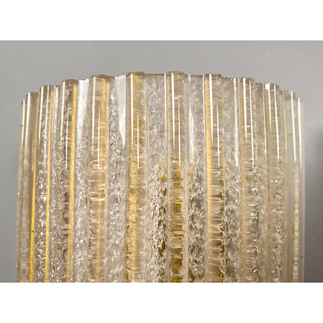 Italian Murano Glass Wall Lamps from Barovier & Toso, 1970s, Set of 2 For Sale - Image 6 of 13