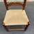 Farmhouse Vintage Classic Ladderback Chairs With Rush Seats For Sale - Image 3 of 6