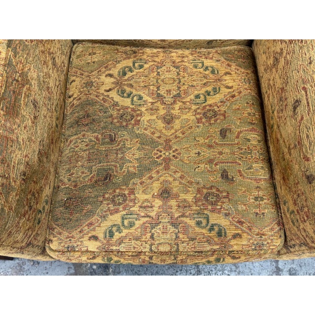 Yellow Rose Tarlow Georgian Library Armchairs, Pair For Sale - Image 8 of 12
