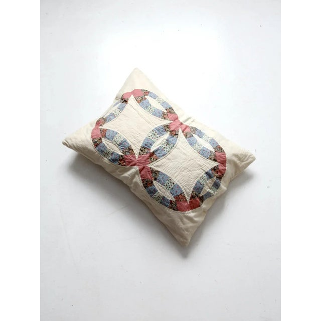 Vintage Quilt Pillow Sham Case For Sale - Image 10 of 10