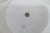 Glass Mid 20th Century Fenton White Milk Glass Ruffled Edge Hobnail Candy Dish With Metal Handle For Sale - Image 7 of 14