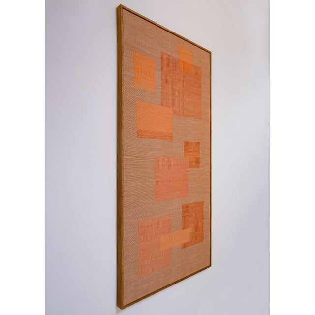 Hand-woven on a traditional loom in Susanna Costantini's weaving studio. Spigolatura 95 is part of the Gleaning series,...